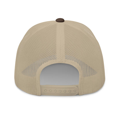 VENICE TEES LOGO BROWN/KHAKI TRUCKER CAP