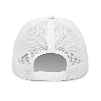 VENICE TEES LOGO WHITE TRUCKER CAP