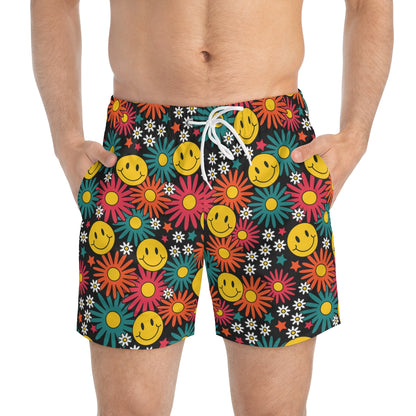 SWIM TRUNKS SMILEY