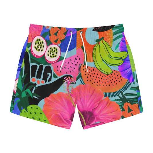 SWIM TRUNKS TROPICAL 2 - VENICE TEES®