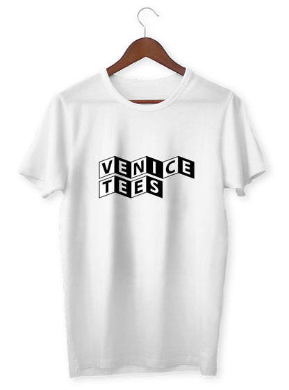 VENICE TEES WHITE LOGO