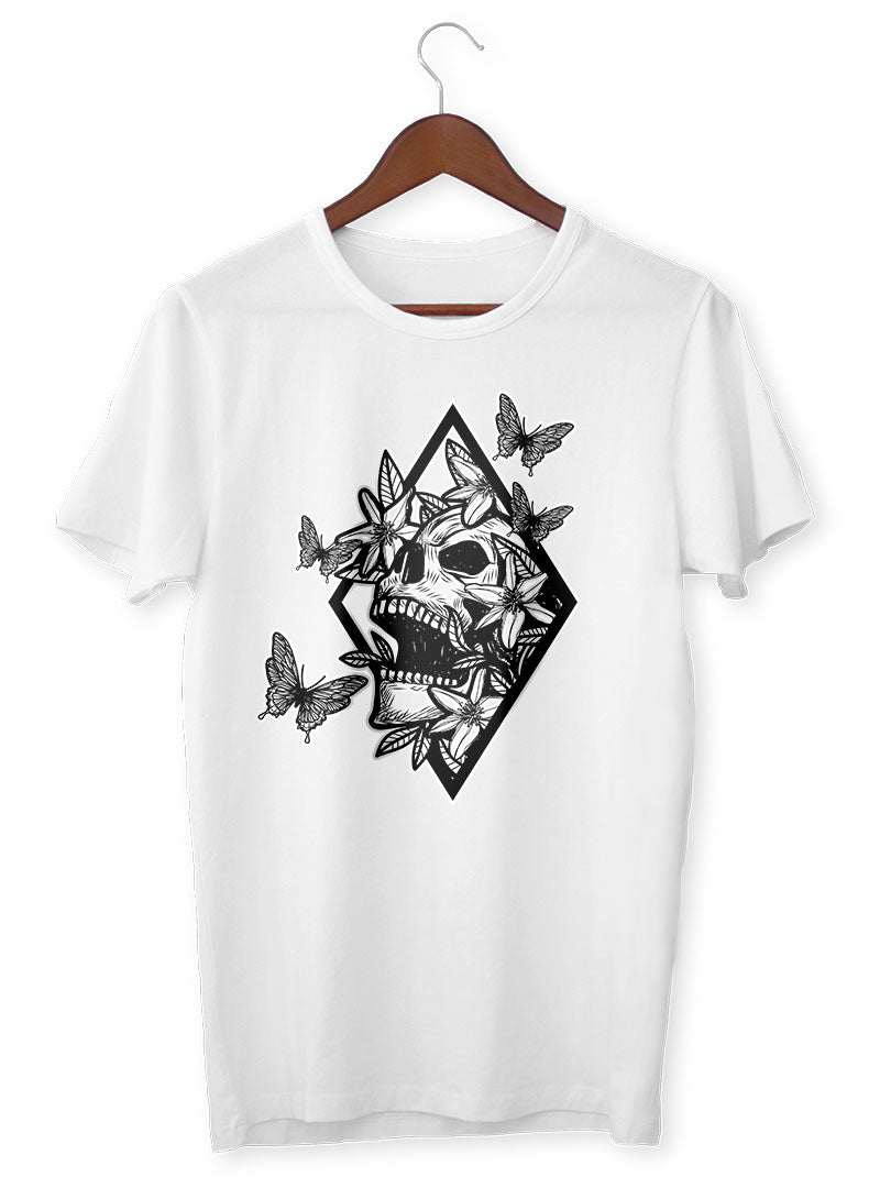 SKULL AND BUTTERFLIES - VENICE TEES®