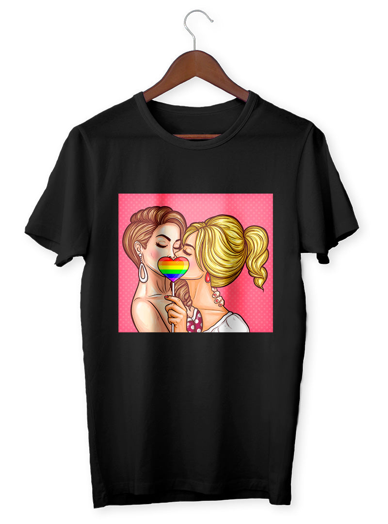 GIRLS KISSING - VENICE TEES®