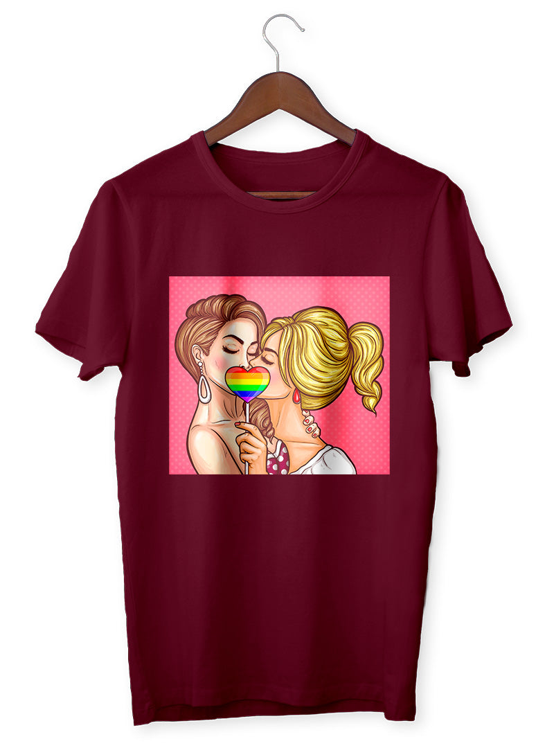 GIRLS KISSING - VENICE TEES®