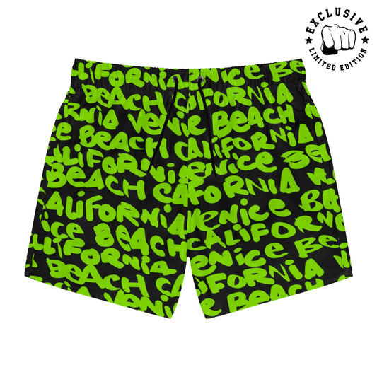 SWIM TRUNKS VENICE GREEN