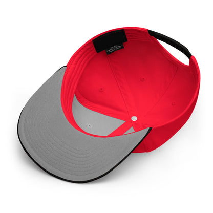 VENICE TEES LOGO RED/BLACK SNAPBACK CAP