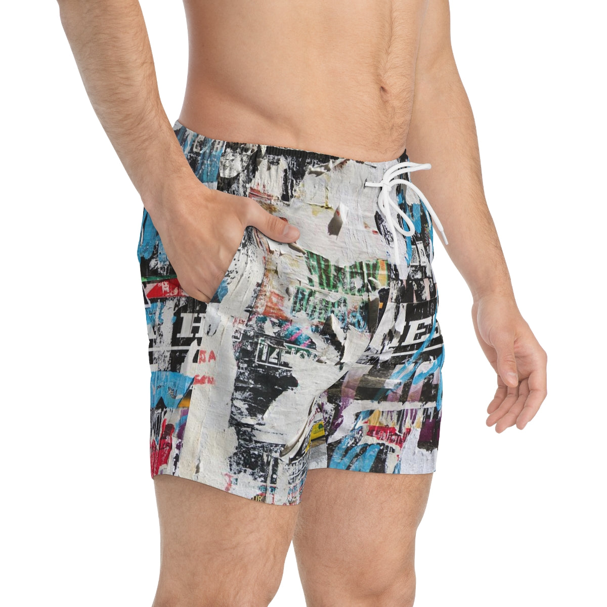 SWIM TRUNKS WALL - VENICE TEES®