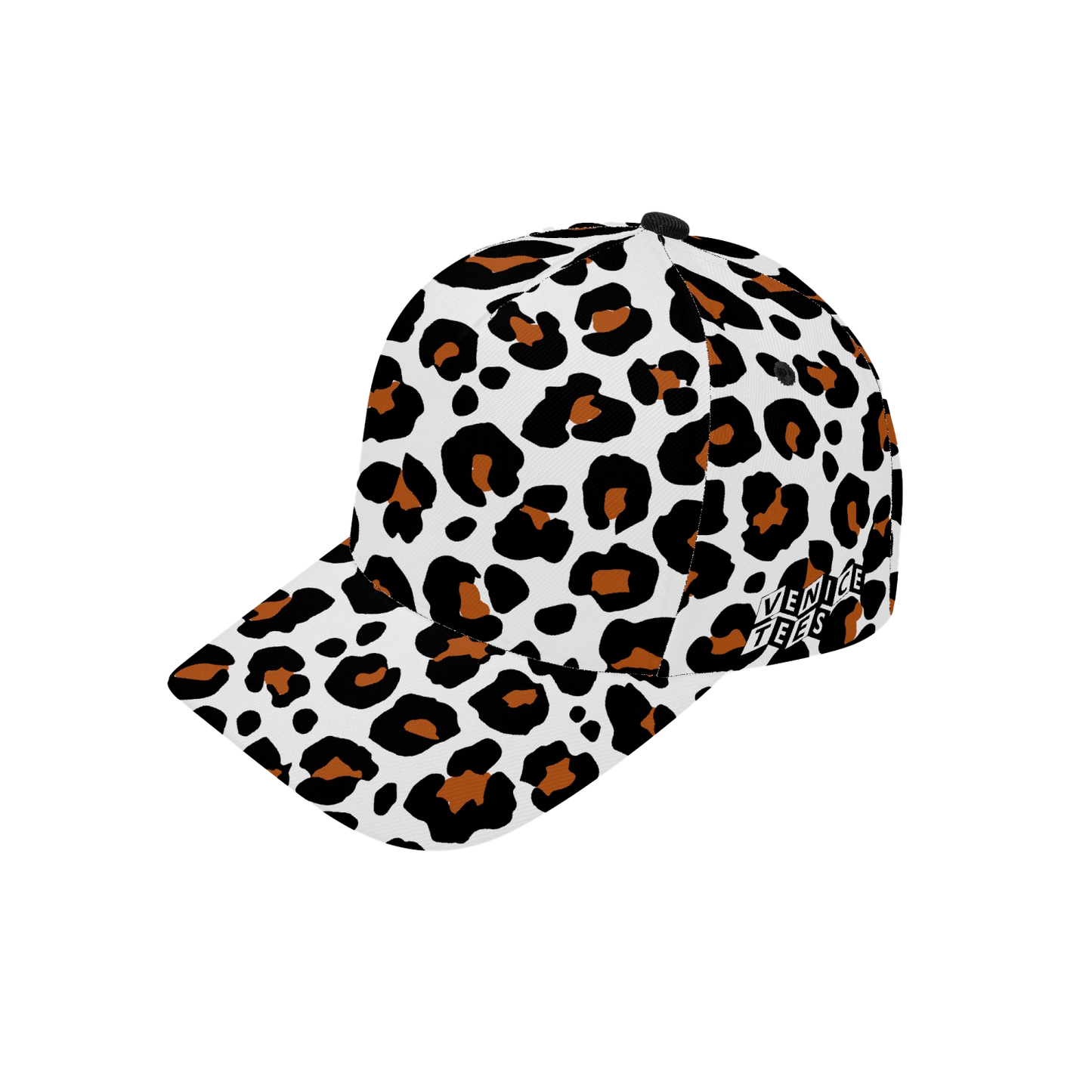 WHITE LEOPARD BASEBALL CAP