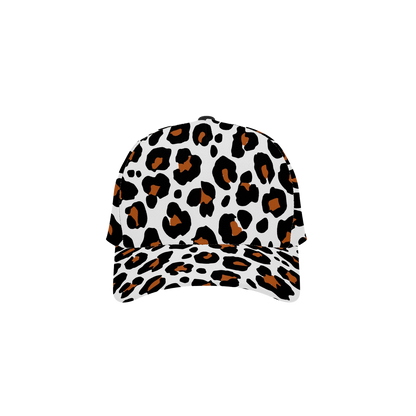 WHITE LEOPARD BASEBALL CAP