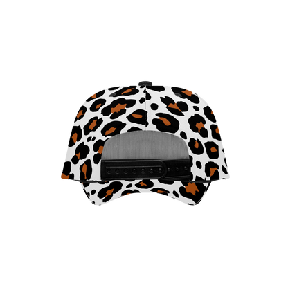 WHITE LEOPARD BASEBALL CAP