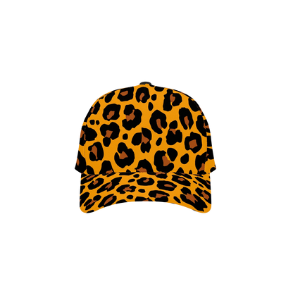 YELLOW LEOPARD BASEBALL CAP