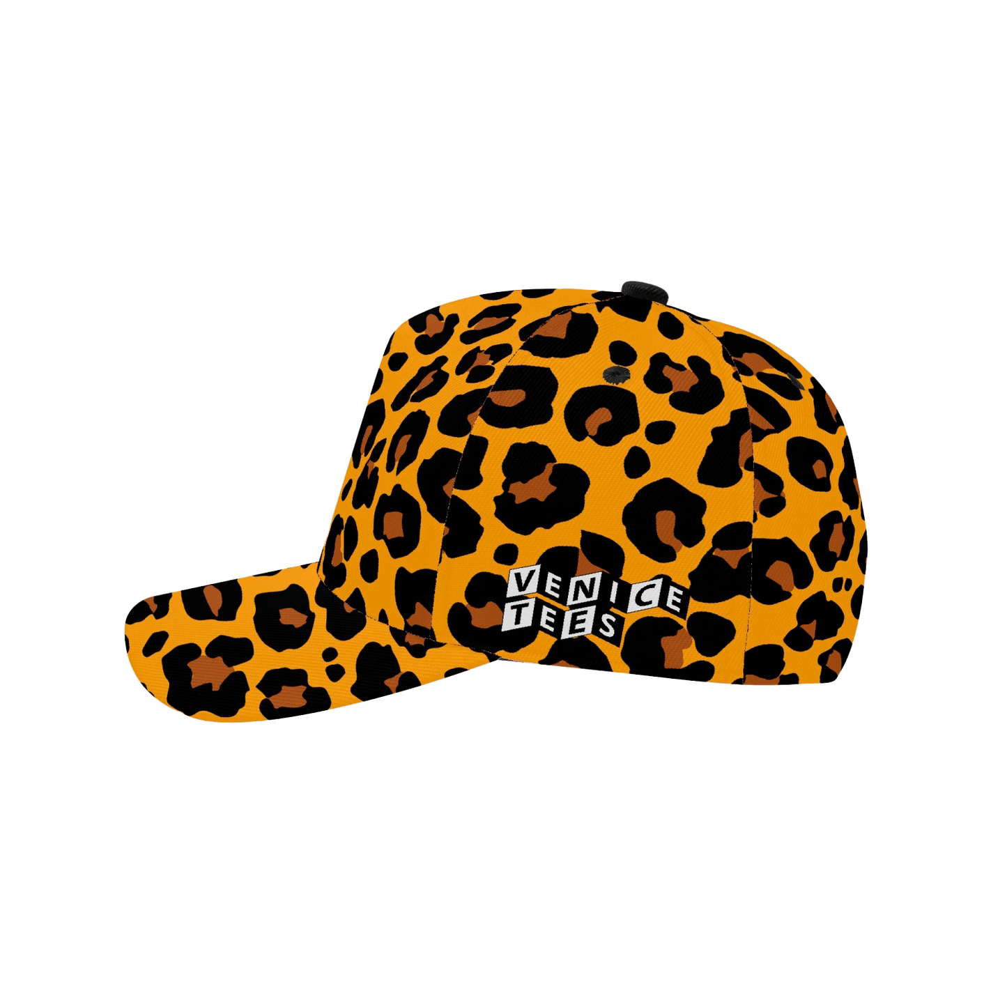 YELLOW LEOPARD BASEBALL CAP