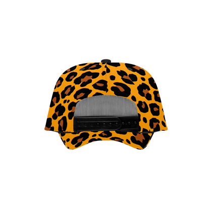 YELLOW LEOPARD BASEBALL CAP